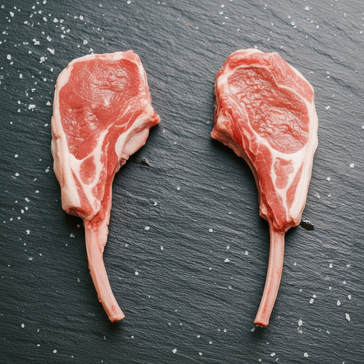 Grass Fed Frenched Lamb Rib Chops | 2pc