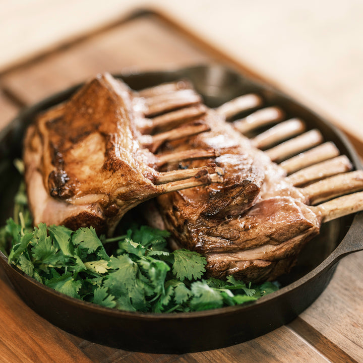 Grass Fed Whole Frenched Lamb Rack