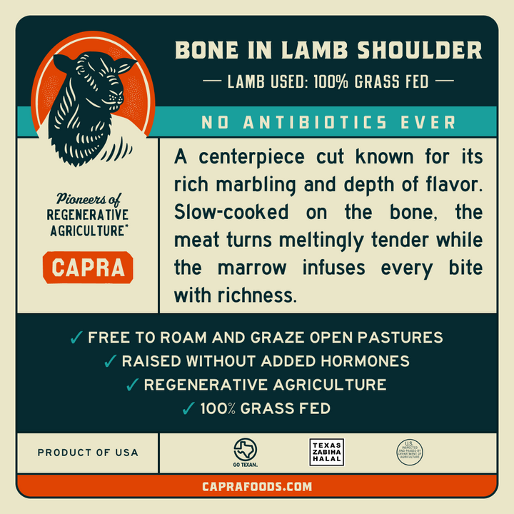 Grass Fed Bone In Shoulder SqCut